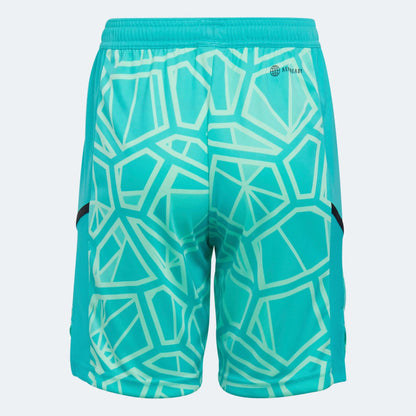 adidas Condivo 22 Youth Goalkeeper Shorts - Mint Rush