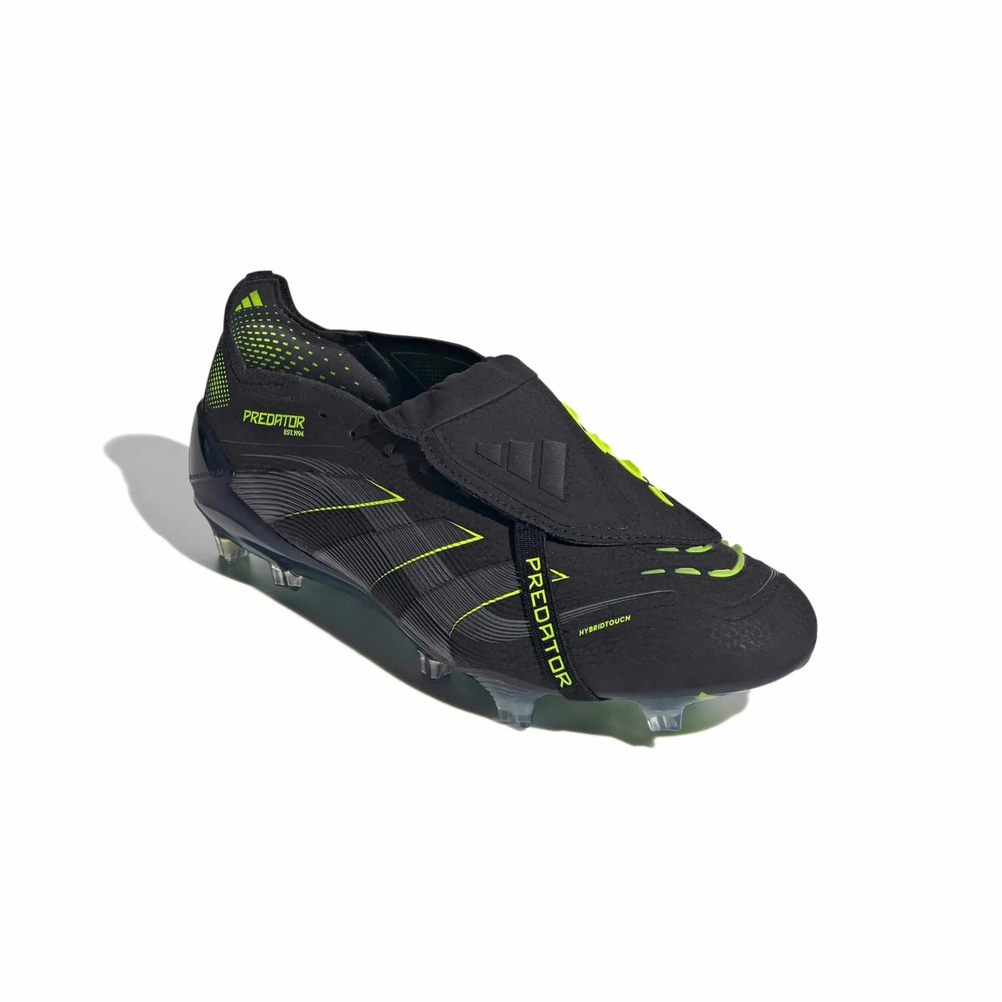 adidas Predator Elite Fold-Over Tongue Firm Ground Soccer Cleats - Electric Stealth Pack (FA25)