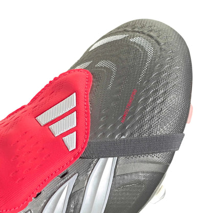 adidas Predator Pro Fold-Over Tongue Firm Ground Soccer Cleats - Finishers Steel Pack (SP26)