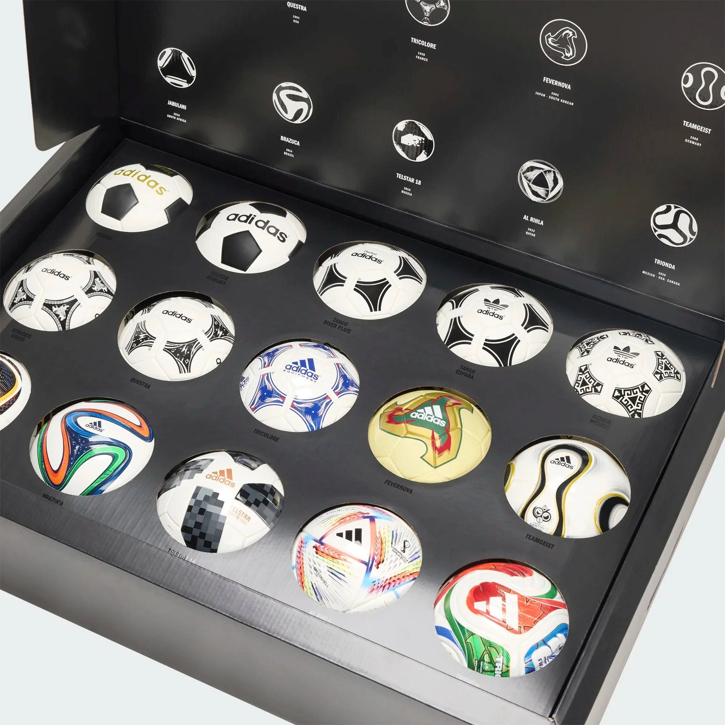 adidas World Cup Historical Mini Ball Set