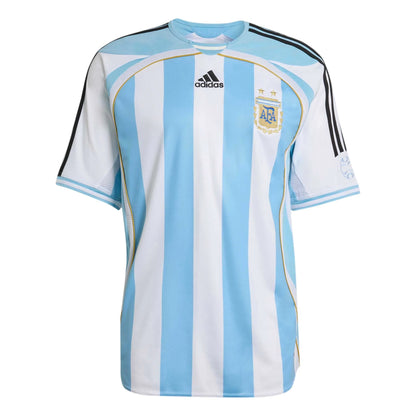 adidas 2006 Argentina Men's Retro Stadium Home Soccer Jersey