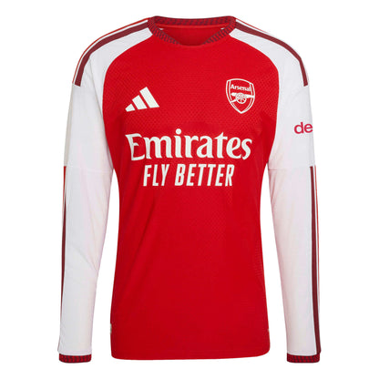 adidas 2026-27 Arsenal Men's Authentic Home Long-Sleeve Soccer Jersey