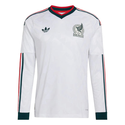 adidas 2026 Mexico Men's Authentic Away Long-Sleeve Soccer Jersey