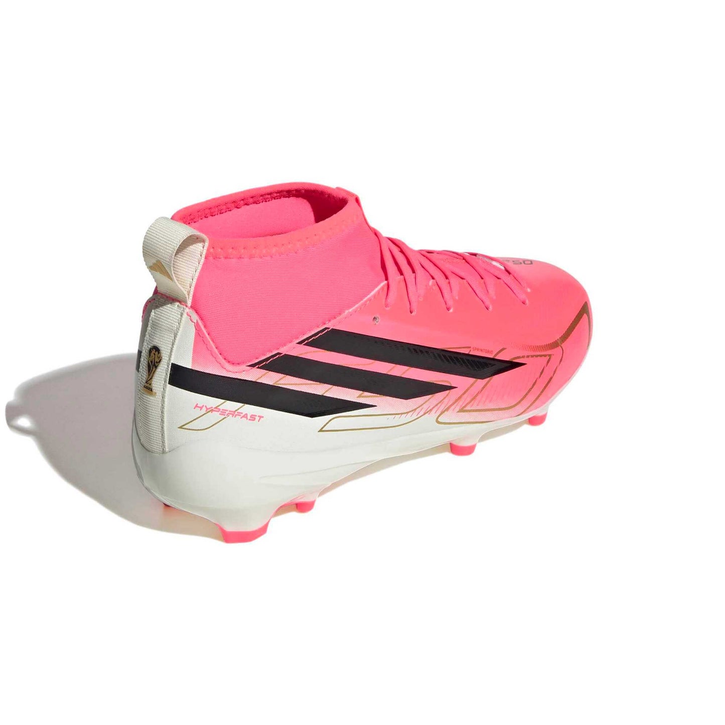 adidas Junior F50 Hyperfast League Mid Firm Ground Soccer Cleats - Road To Glory Pack (SP26)