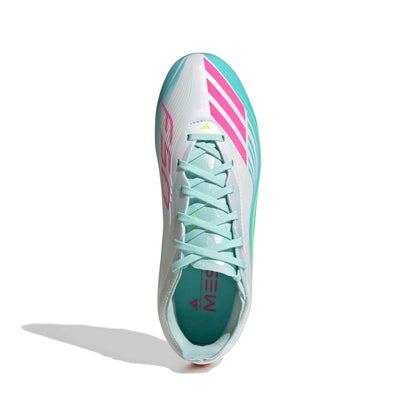adidas Junior F50 Messi Elite Firm Ground Soccer Cleats - Messi Aurora Radiante Pack (SP26)