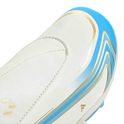 adidas Kids' F50 Messi Club Velcro Firm/Multi Ground Soccer Cleats - El Ultimo Tango Pack (SP26)