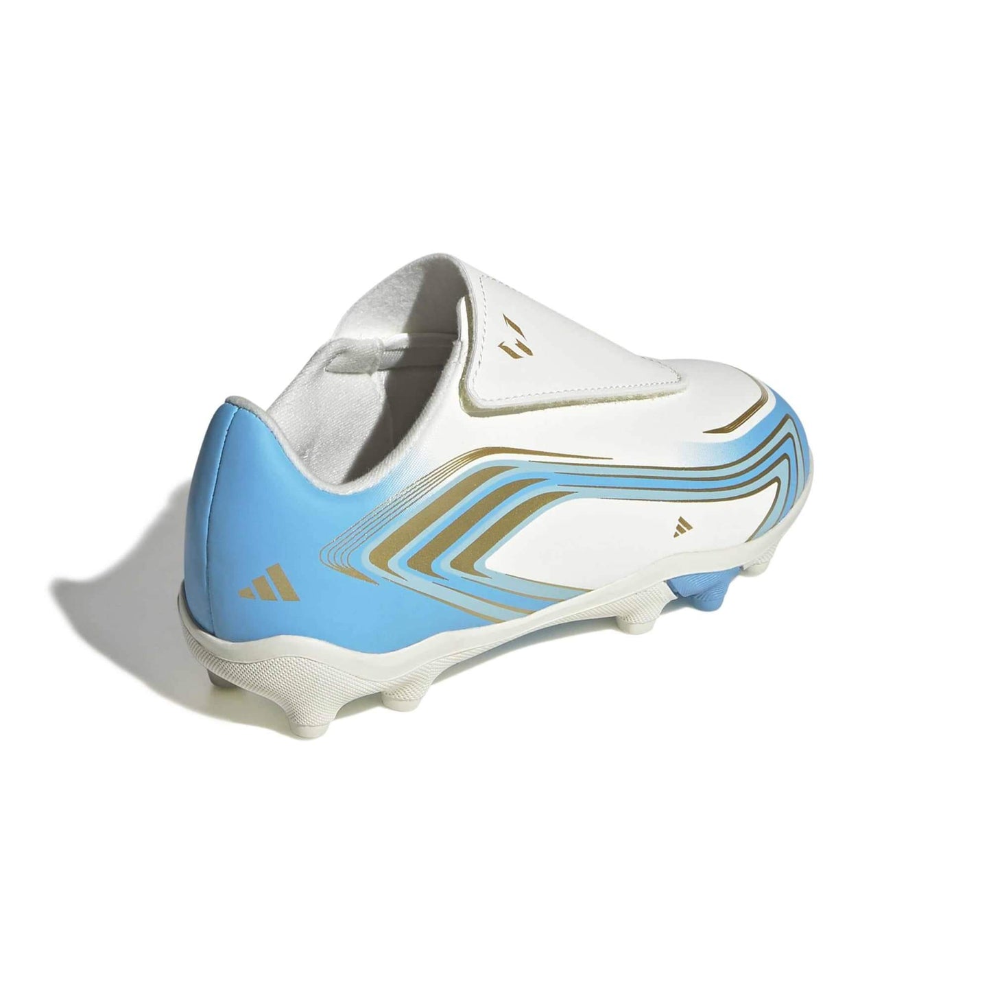 adidas Kids' F50 Messi Club Velcro Firm/Multi Ground Soccer Cleats - El Ultimo Tango Pack (SP26)