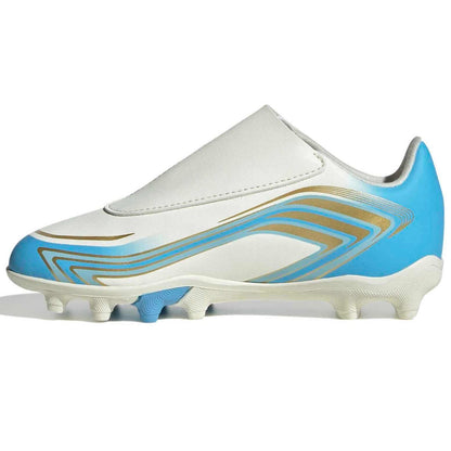adidas Kids' F50 Messi Club Velcro Firm/Multi Ground Soccer Cleats - El Ultimo Tango Pack (SP26)