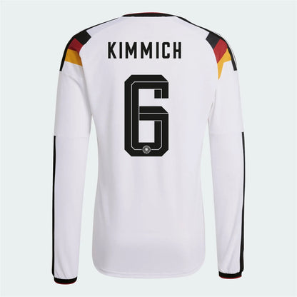 adidas 2026 Germany Men's Authentic Home Long-Sleeve Soccer Jersey