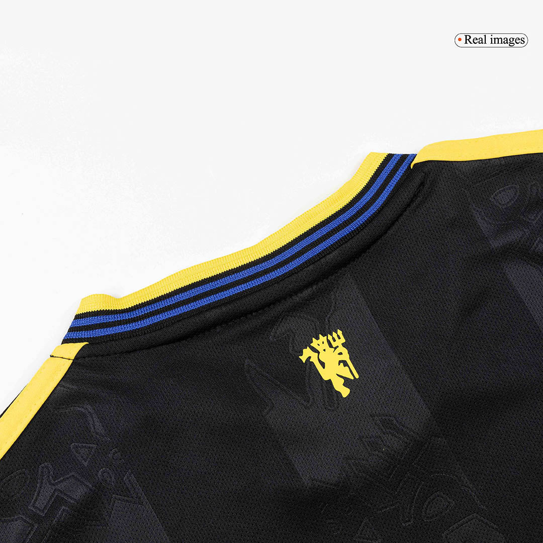 Kids Manchester United Third Kit 2025/26