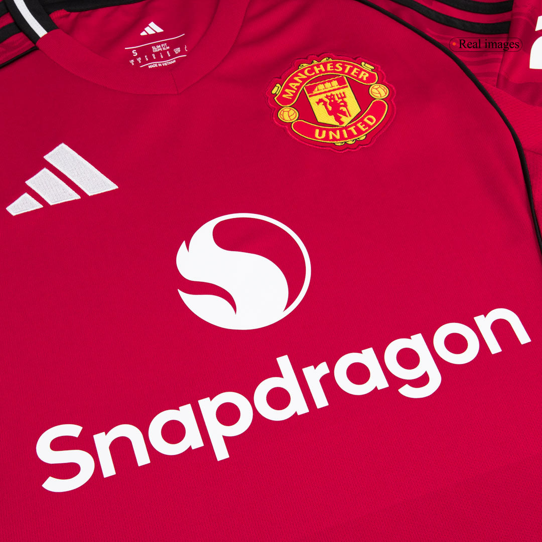 Men's Manchester United Home Full Kit 2025/26 [PREMIUM]