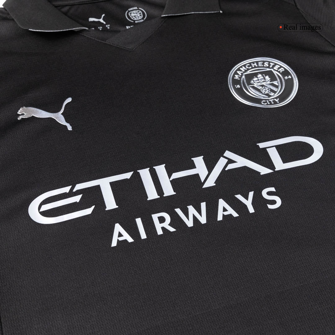 HAALAND #9 Mens Manchester City Away Jersey 2025/26