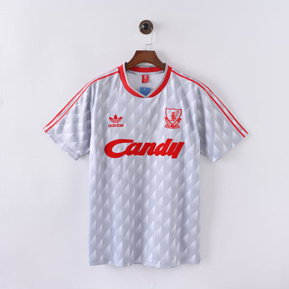 Retro Liverpool Away Jersey 1989 1990 1991 Football Kit Soccer Shirt