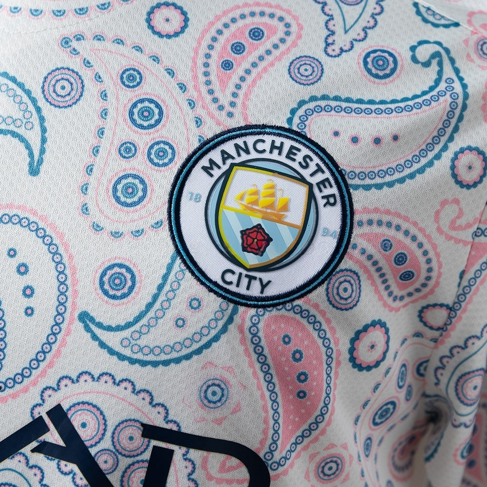 Manchester City Third Jersey 2020-21 Retro Football Kit Soccer Shirt