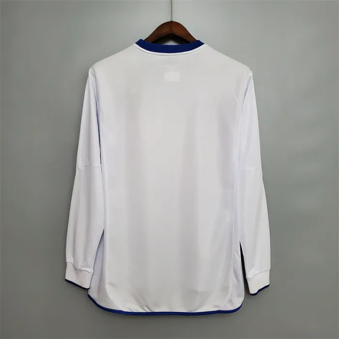 Chelsea Jersey Away Kit 2003/05 Retro Long Sleeves Football Team Soccer Shirt
