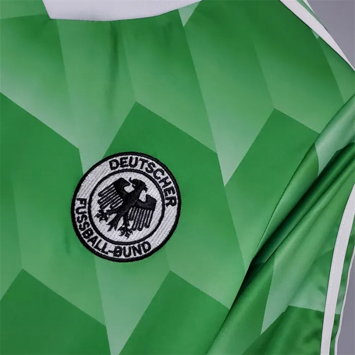 Germany Jersey Away Kit 1988 Retro Football Team Soccer Shirt
