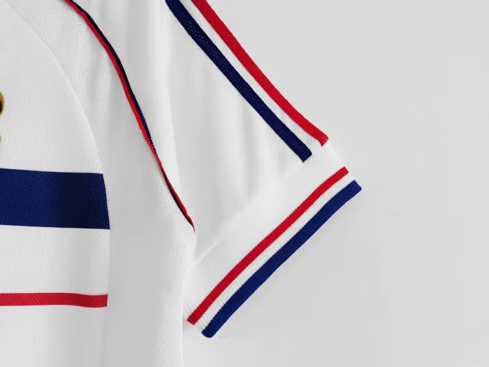 France Jersey Away Kit 1998 Retro Football Team Soccer Shirt