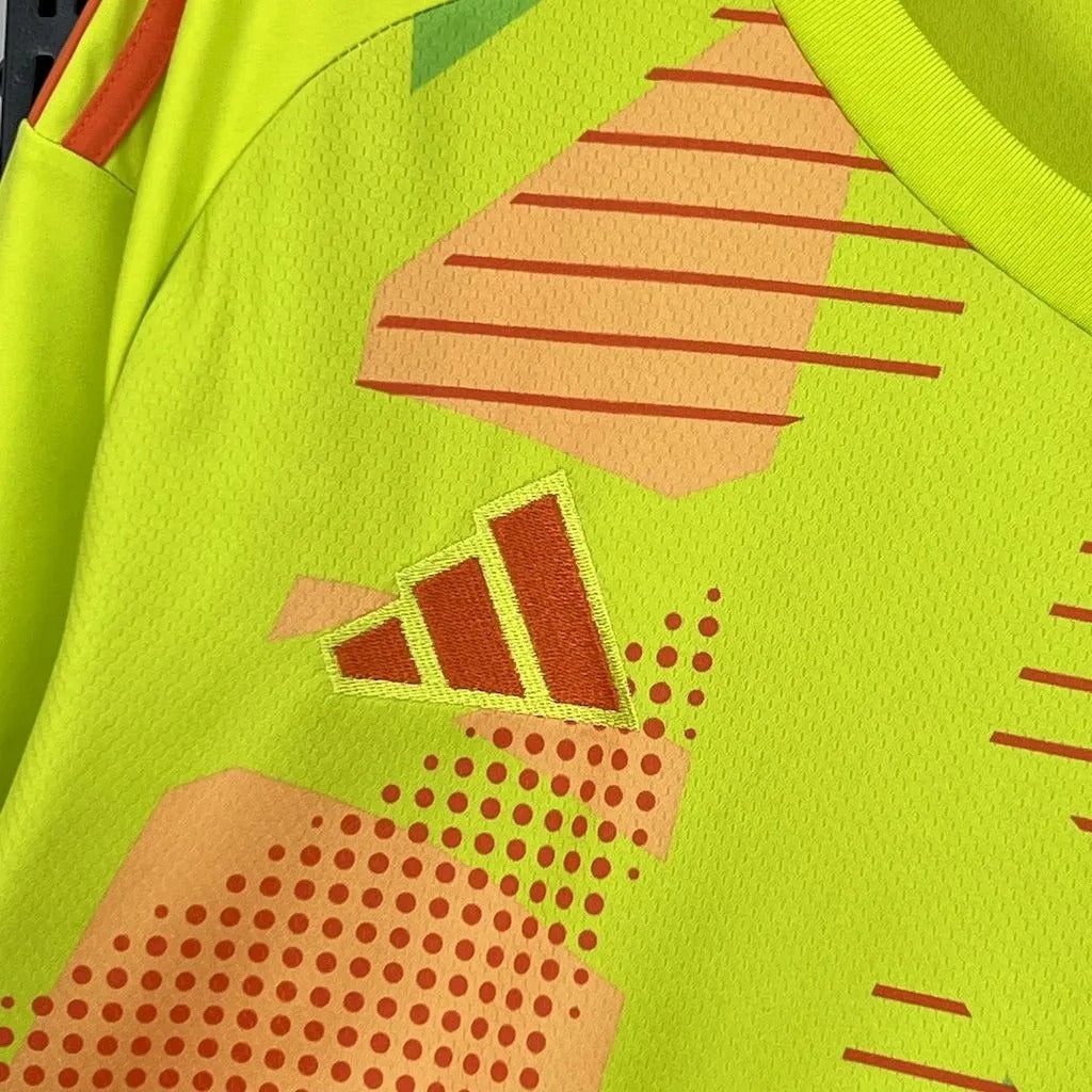 flamengo jersey 25/26 yellow goalkeeper football kit soccer jersey