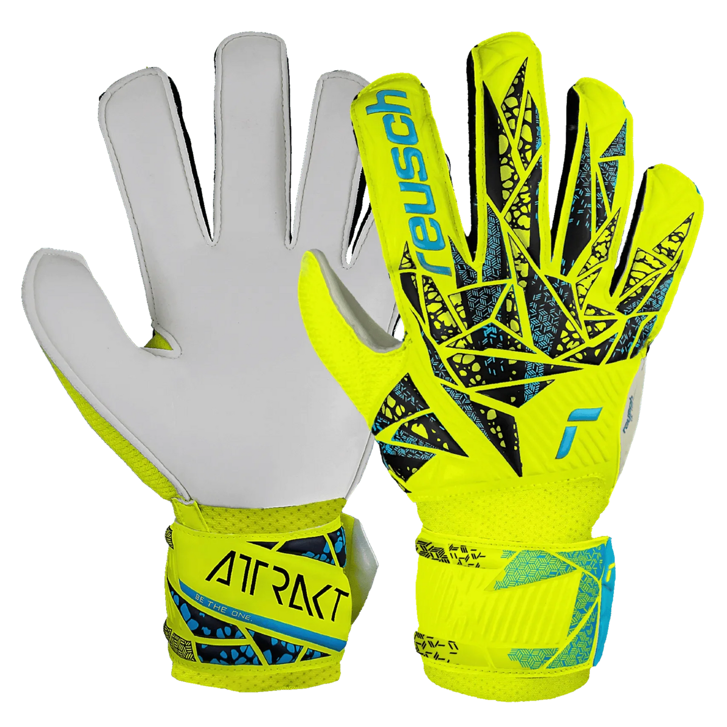 Reusch JR Attrakt Solid Goalkeeper Gloves