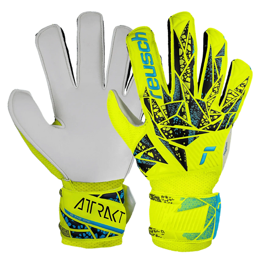 Reusch JR Attrakt Solid Goalkeeper Gloves
